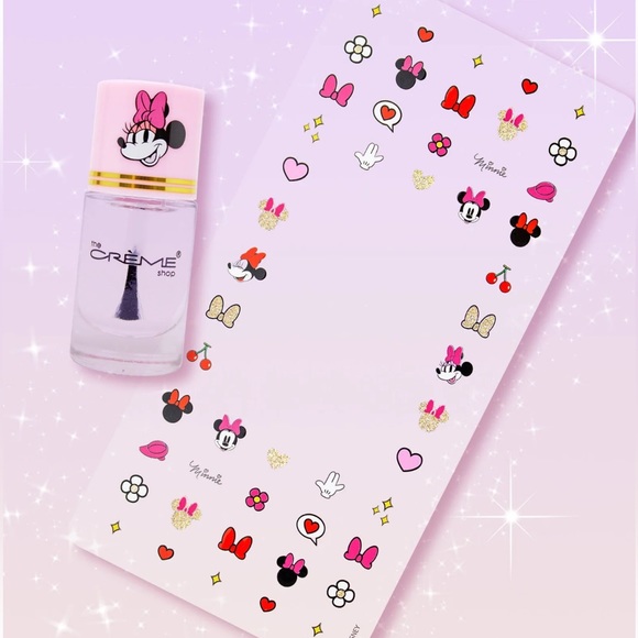 Disney Other - 🆕 Minnie Mouse Crème Shop nail decals